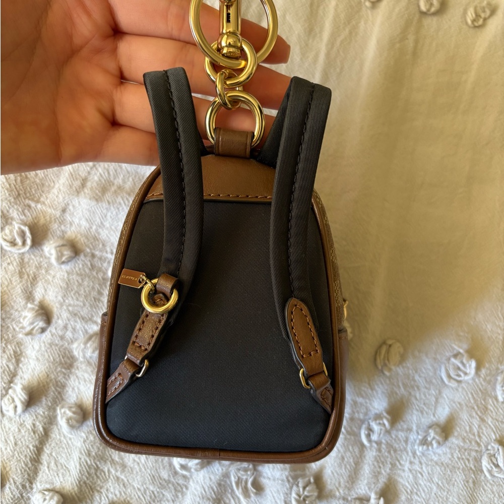 Coach Mini Backpack KeyChain - Picture 2 of 8